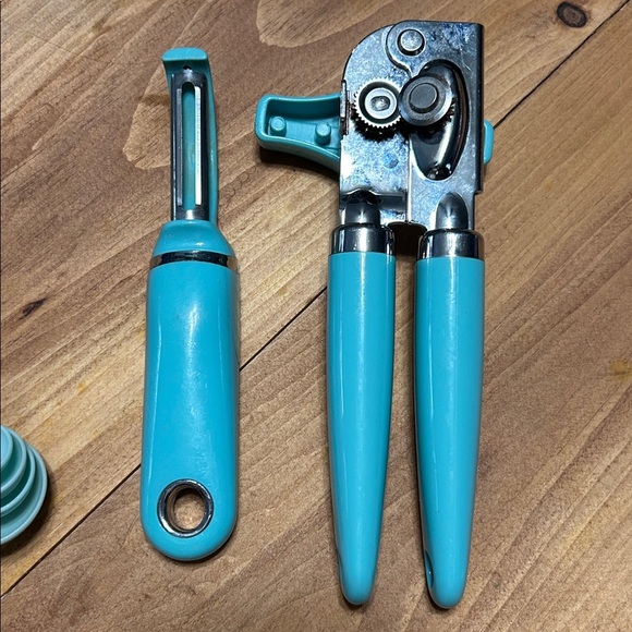 KitchenAid Aqua Blue Kitchen Tool Set - Picture 3 of 8